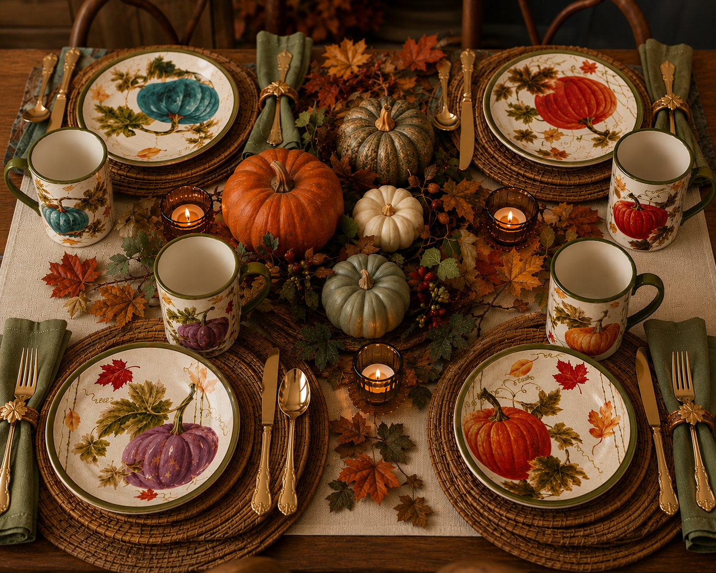 Sweet Autumn Mok sfeerbeeld tafel