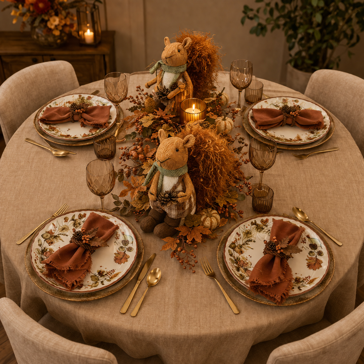 Fall Meadow Dinerbord 28 cm