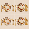 Fall Meadow Dessertborden Set van 4