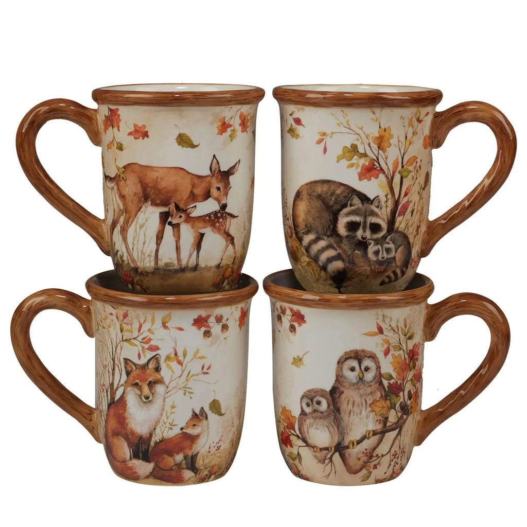 Pine Forest Mok set van 4 sfeerbeeld