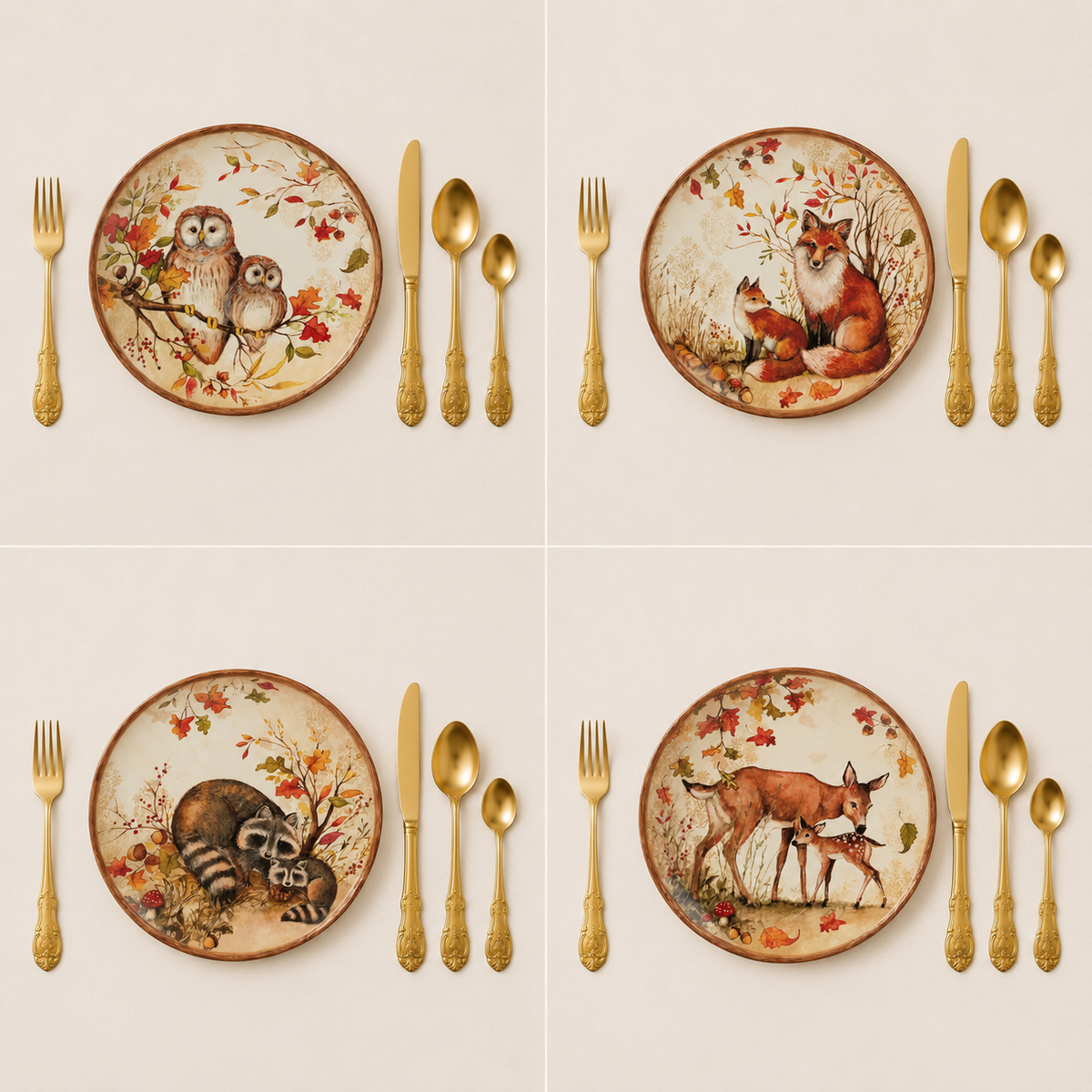 Pine Forest Dinerbord 27 cm
