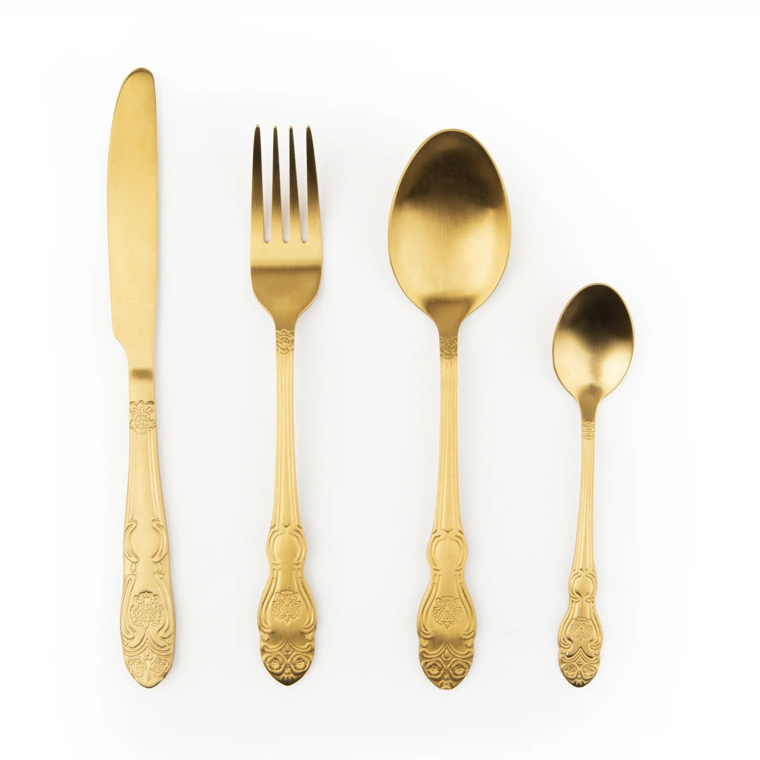 Gouden Bestek Barok Set van 4